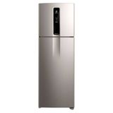 Geladeira Electrolux Frost Free Duplex Efficient com AutoSense cor Inox Look 390L (IF43S) 110v