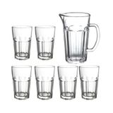 Jogo De Copo Com Jarra Dover Com 6 Copos Servir Suco