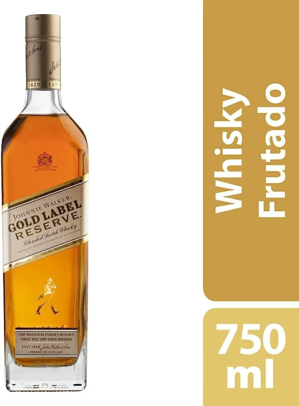 Whisky Johnnie Walker Gold Res 750ml