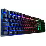 Teclado Battle Gamer C/ Led Rgb Bk-151c - Exbom