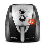 Fritadeira Air Fryer Mondial 8l Preto Afn80 - 127v