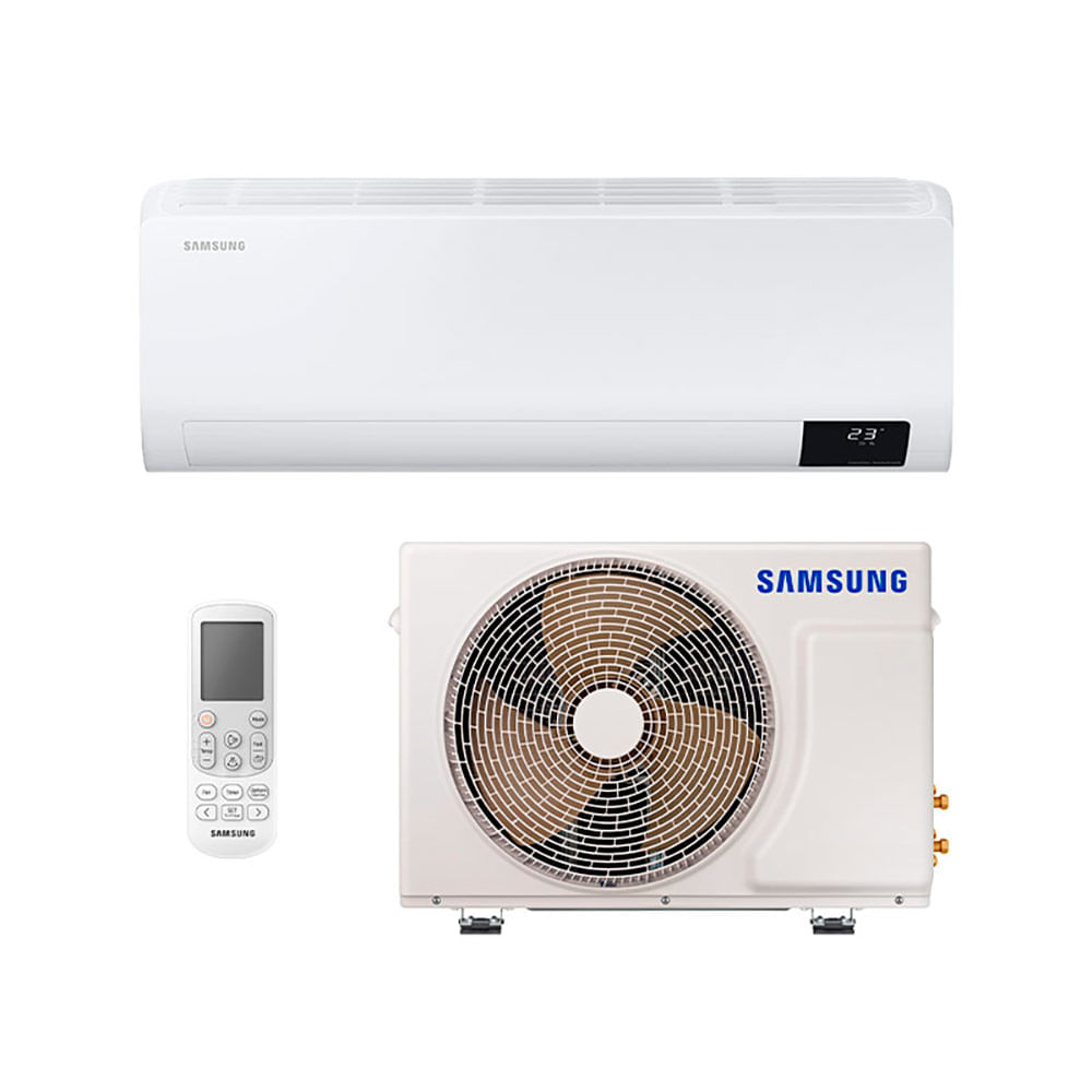 Ar Condicionado Split Digital Inverter Ultra Samsung 9000 Btus Frio 220v Monofásico Ar09cvhzawknaz