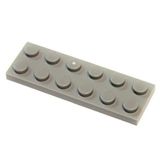 Lego Partes E Peças Cinza Claro 2x6
