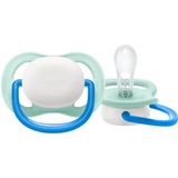 Chupeta Philips Avent Ultra Air Lisa Azul E Branco 0 A 6 Meses Com 1 Unidade