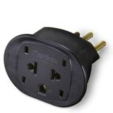 Adaptador Tomada 2p+t Nbr14136 Daneva Preto Md9