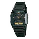 Relógio Casio Unissex Preto Anadigi AW-48HE-1AVDF