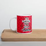 Caneca de Porcelana Pra Vida Toda