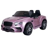 CARRO ELETRICO BENTLEY CONTINENTAL 12V ROSA - BELFIX