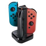 Carregador Tetra Power charge dock Bionik para Nintendo Switch BNK-9019  Preto