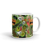 Caneca de Porcelana Halloween