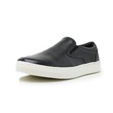 Tênis Casual Masculino em Couro Slip On