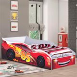 Cama Infantil Carro Vermelho Rally Shop Jm