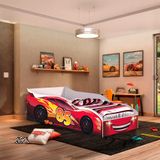 Cama Montessoriana Infantil Carro Vermelho Bryan Shop Jm