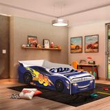 Cama Montessoriana Infantil Carro Azul Bryan Shop Jm