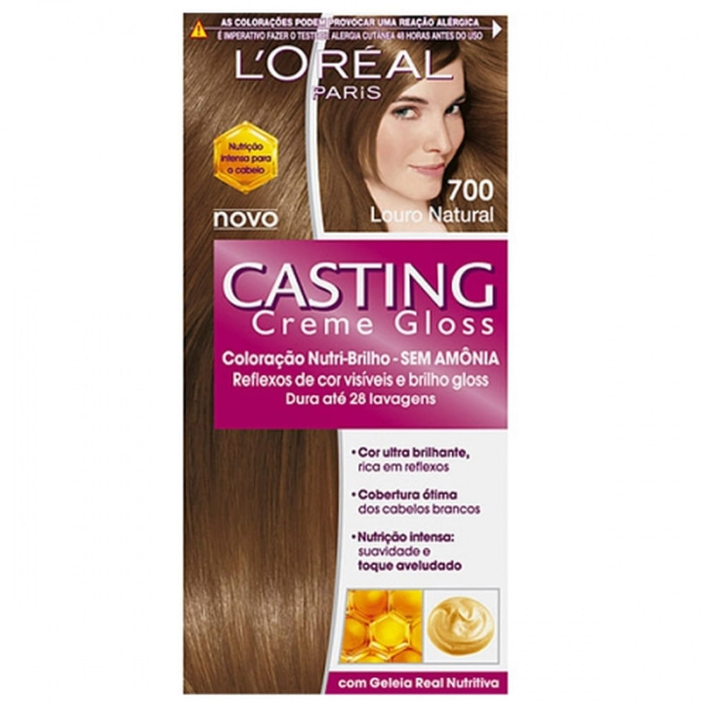 Tintura Casting Creme Gloss 700 Louro Natural