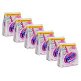 Tira-Manchas em Pó Refil para Roupas Brancas Vanish Oxi Action Crystal White 400g 6 Unidades