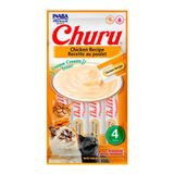 Petisco Churu Para Gatos Adultos Sabor Galinha 56g