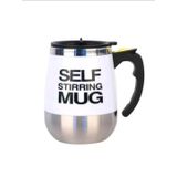 Caneca Mixer Termica 350 Ml Automatica Na Cor Branca