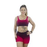 Z Fitness - Conjunto Feminino Adulto Poliamida Fitness Pink - FC-2728