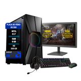 Pc Gamer Completo Core I5 Rx550 8gb Hd500gb Ssd 120gb Wi-fi