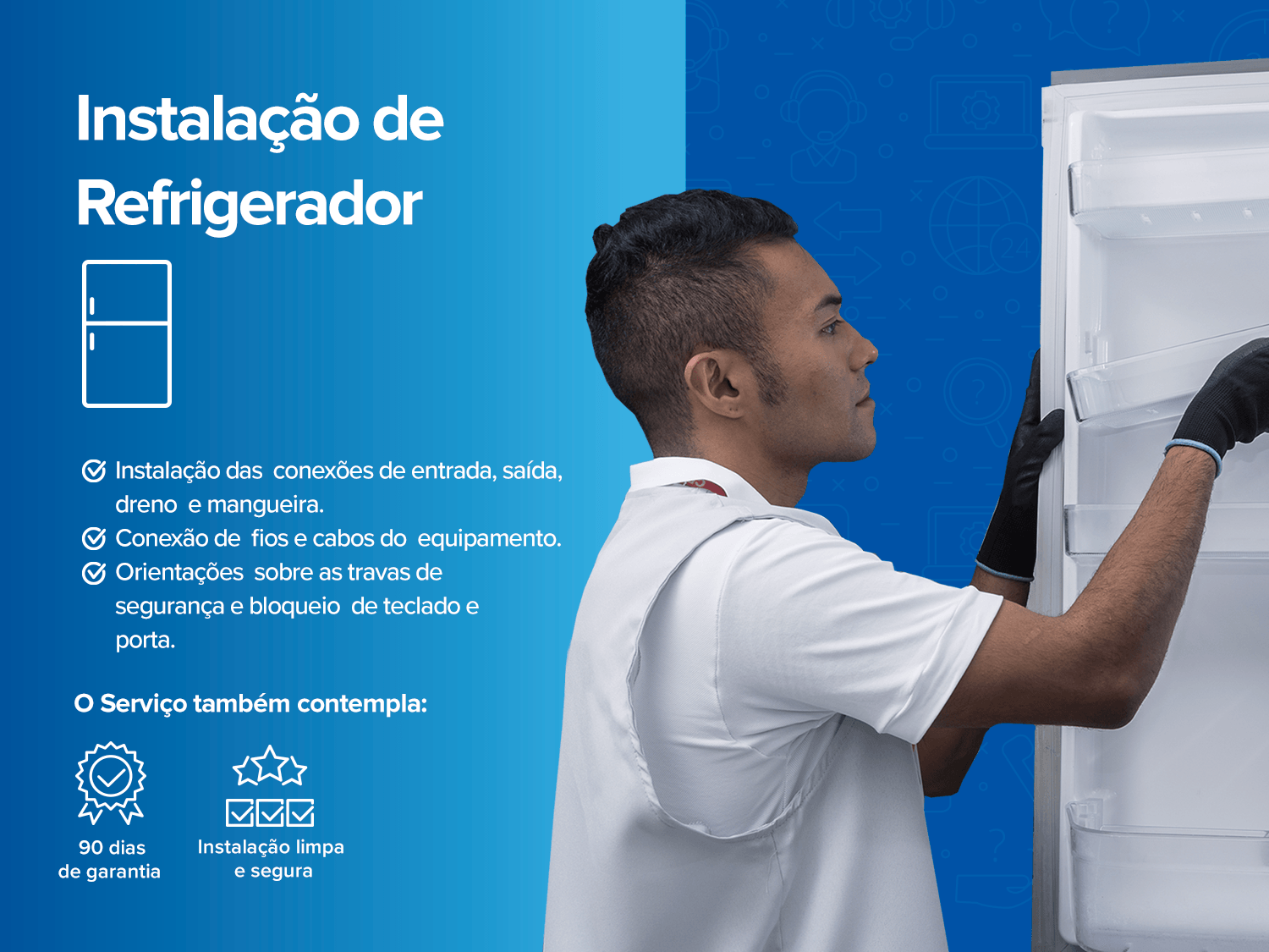 Instalação Refrigerador