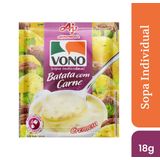 Sopa Cremosa Vono Sabor Batata Com Carne 18g