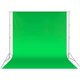 Tecido De Fundo Infinito Chroma Key Algodão Verde 2.7x3.9m Para Estúdio Fotográfico