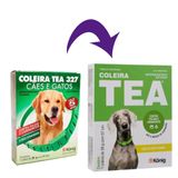 Coleira Antiparasitária Tea Knig Externo 57 Cm Para Cães - 38 G