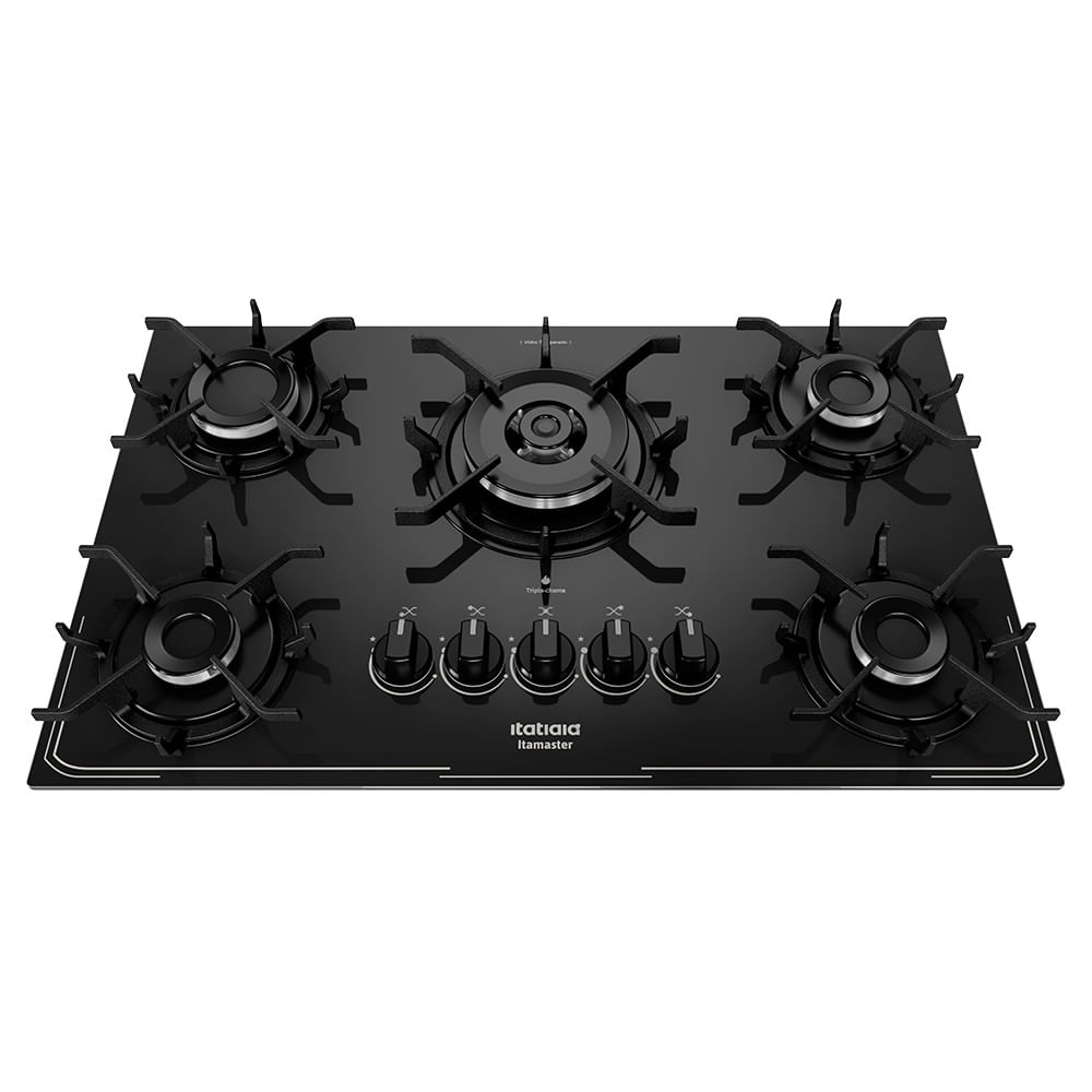 Cooktop Itatiaia Itamaster 5 Bocas Tripla Chama