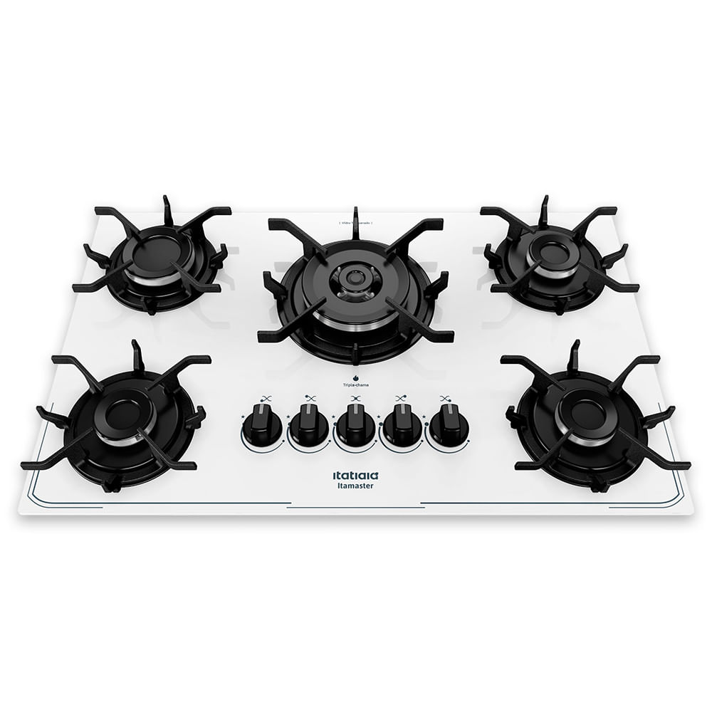 Cooktop Itatiaia Itamaster 5 Bocas Tripla Chama