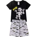 Pijama Verão Infantil Masculino Kappes Preto 3