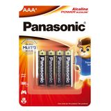 Pilha Alcalina Panasonic Aaa 4 Unidades