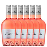 Kit Vinho Casal Mendes Rosé Com 6 Garrafas