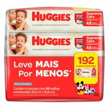 Toalha Umedecida Huggies Supreme Care 192 Unidades