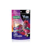Fio Dental Infantil Gum Flosser Trolls 20 Unidades