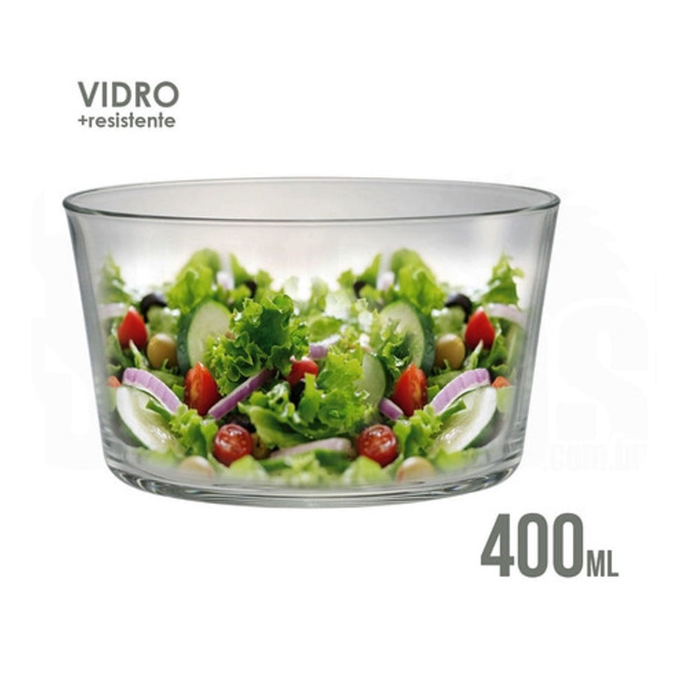 Saladeira De Vidro Redondo Lucca 11x9,3 Cm 80629 Ruvolo