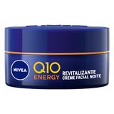 Creme Facial Noite Nivea Antissinais Noite Nivea Q10 Energy Vitamina C 50g