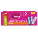 Absorvente Interno Intimus Super 16 Unidades