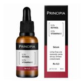 Sérum Anti-idade Principia Retinol + Vitamina E Com 30ml