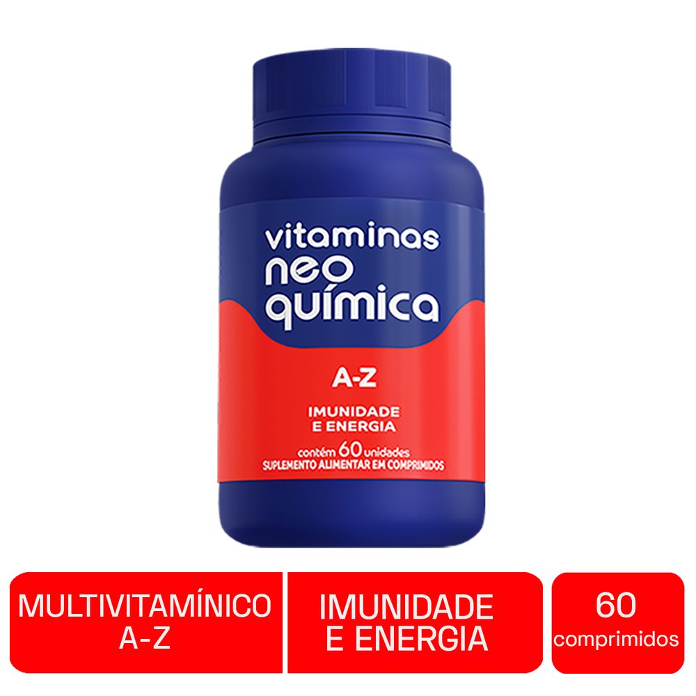 Vitamina Neo Química A - Z 60 Comprimidos