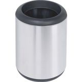 Lixeira Tramontina Cápsula Sem Tampa Em Aço Inox 10 L