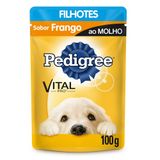 Ração Cachorro Pedigree Junior Frango Sachê 100g