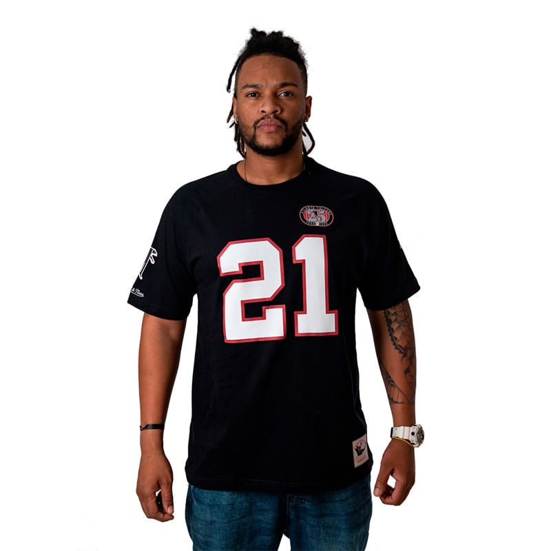 Camiseta Nfl Deion Sanders Atlanta Falcons - Mitchell & Ness