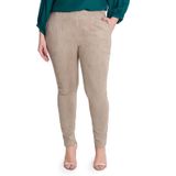 Legging Suede Super Soft Secret Glam Bege Plus G1