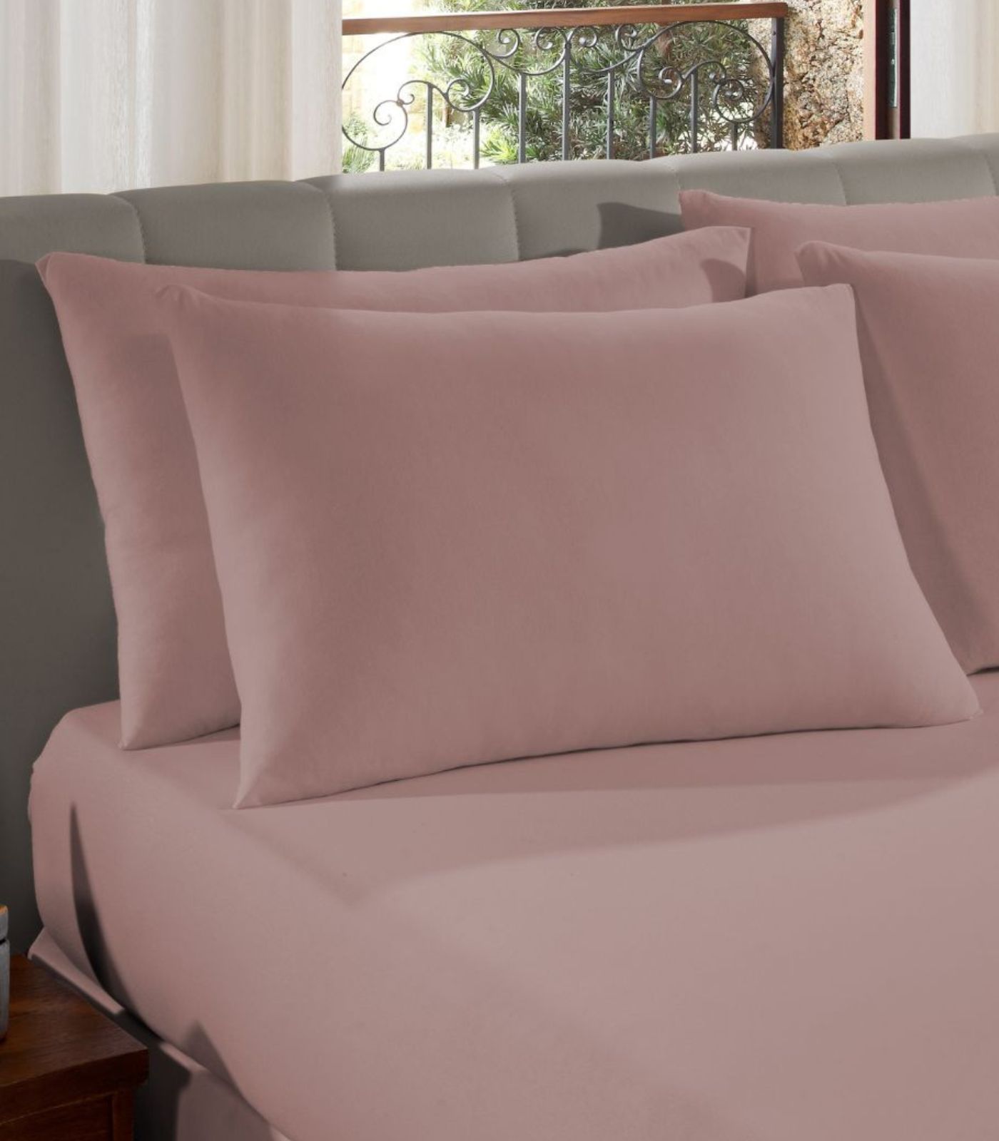 Fronha Avulsa Lisa Vivaldi Rosa Un