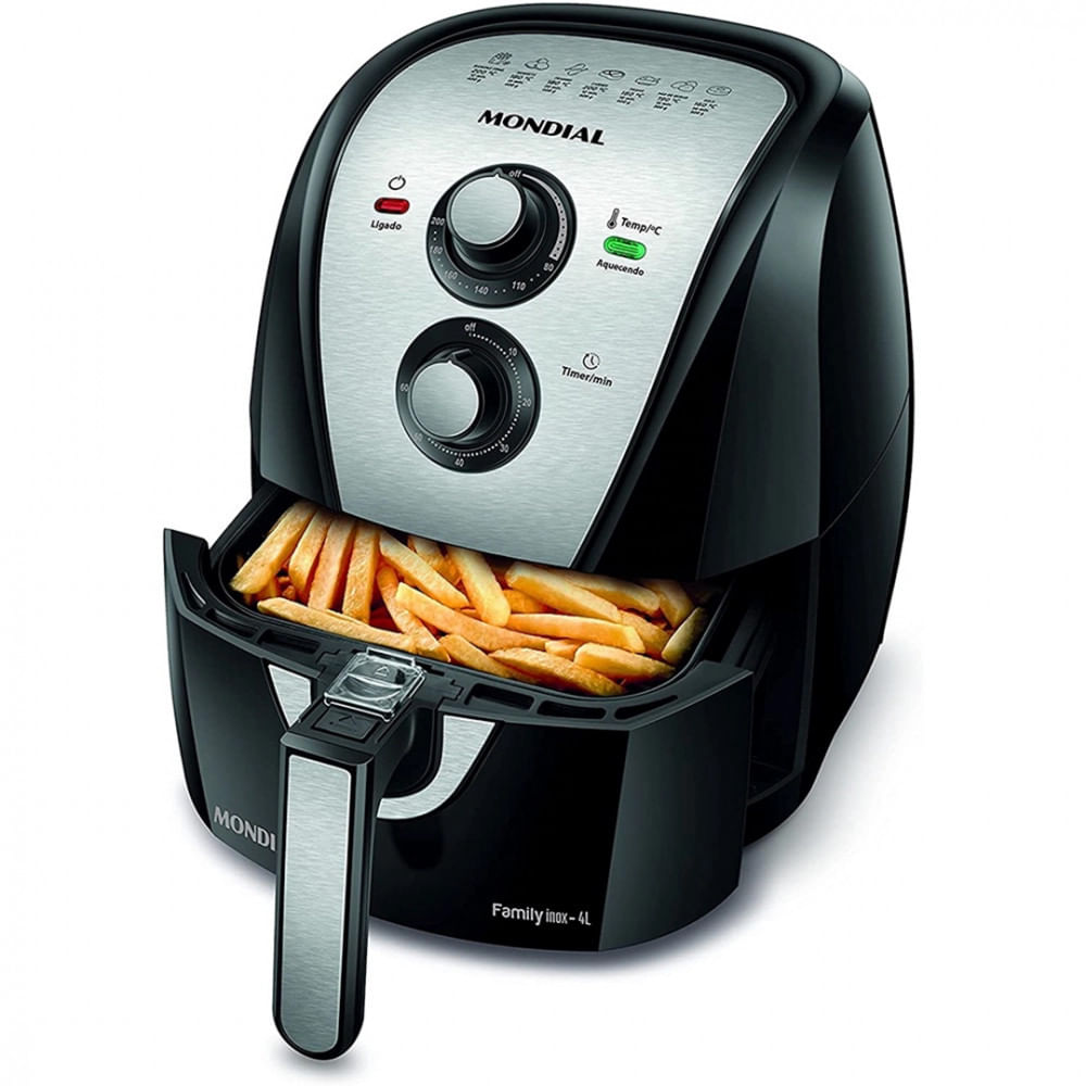 Fritadeira Mondial Air Fryer 4l Afn40 4012-02