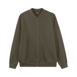 Jaqueta Masculina Moletom Felpa Diametro Verde Plus G3