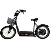 Patinete Eletrico Eko20 Cestinha 800w Lithium Preto Duos Bike