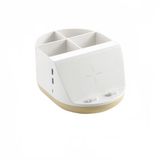 Caixa De Armazenamento De Carregamento Sem Fio Multifuncional, Desktop