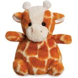Aurora, 61398, Isabella Giraffe 7in, Brinquedo Macio, Castanho